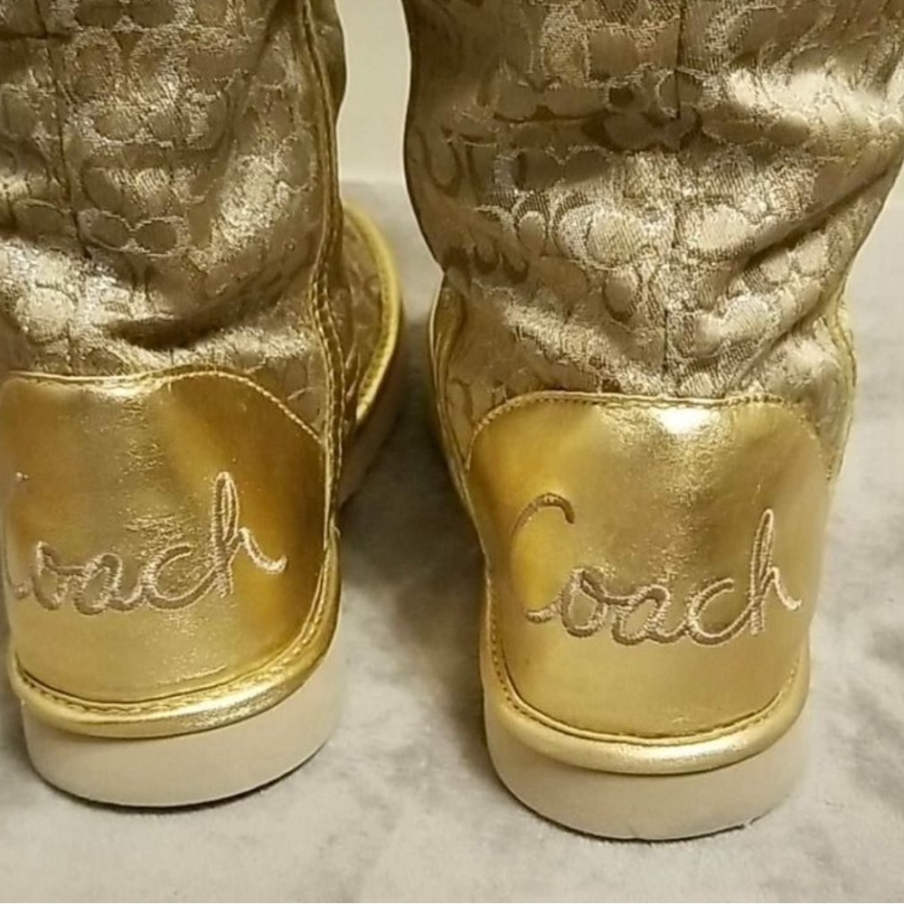 Coach Boots Women size 5 or Kids Size 3.5